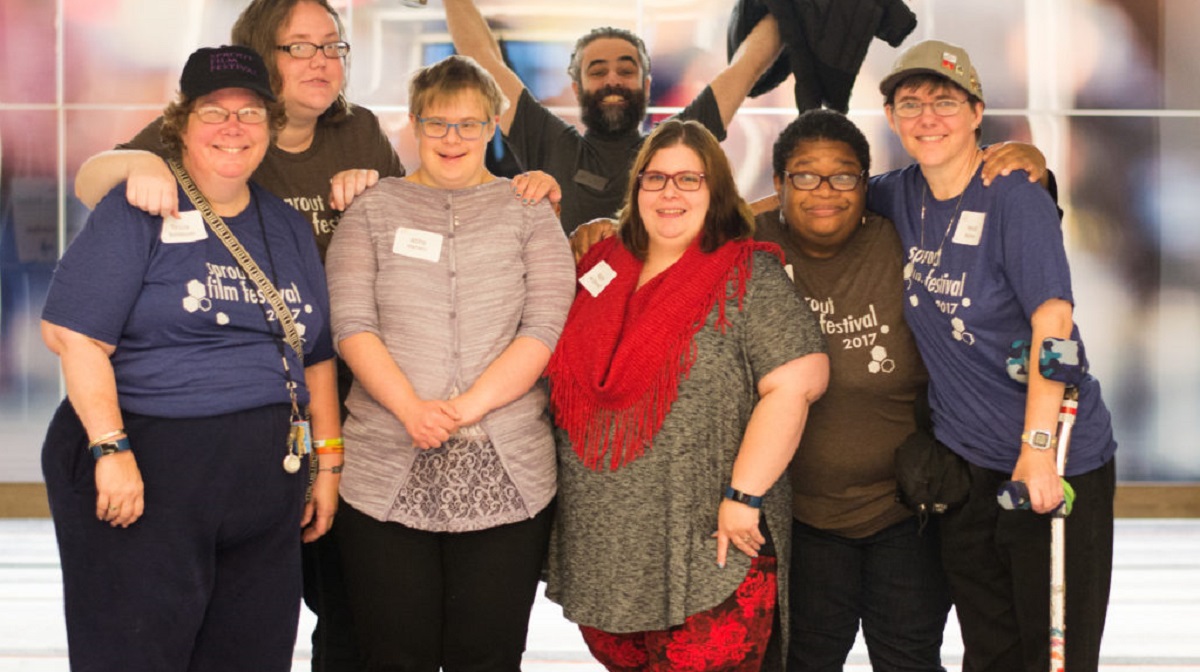 A group photo of proud self advocates