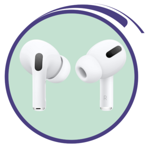 A pair of Apple Air Pods